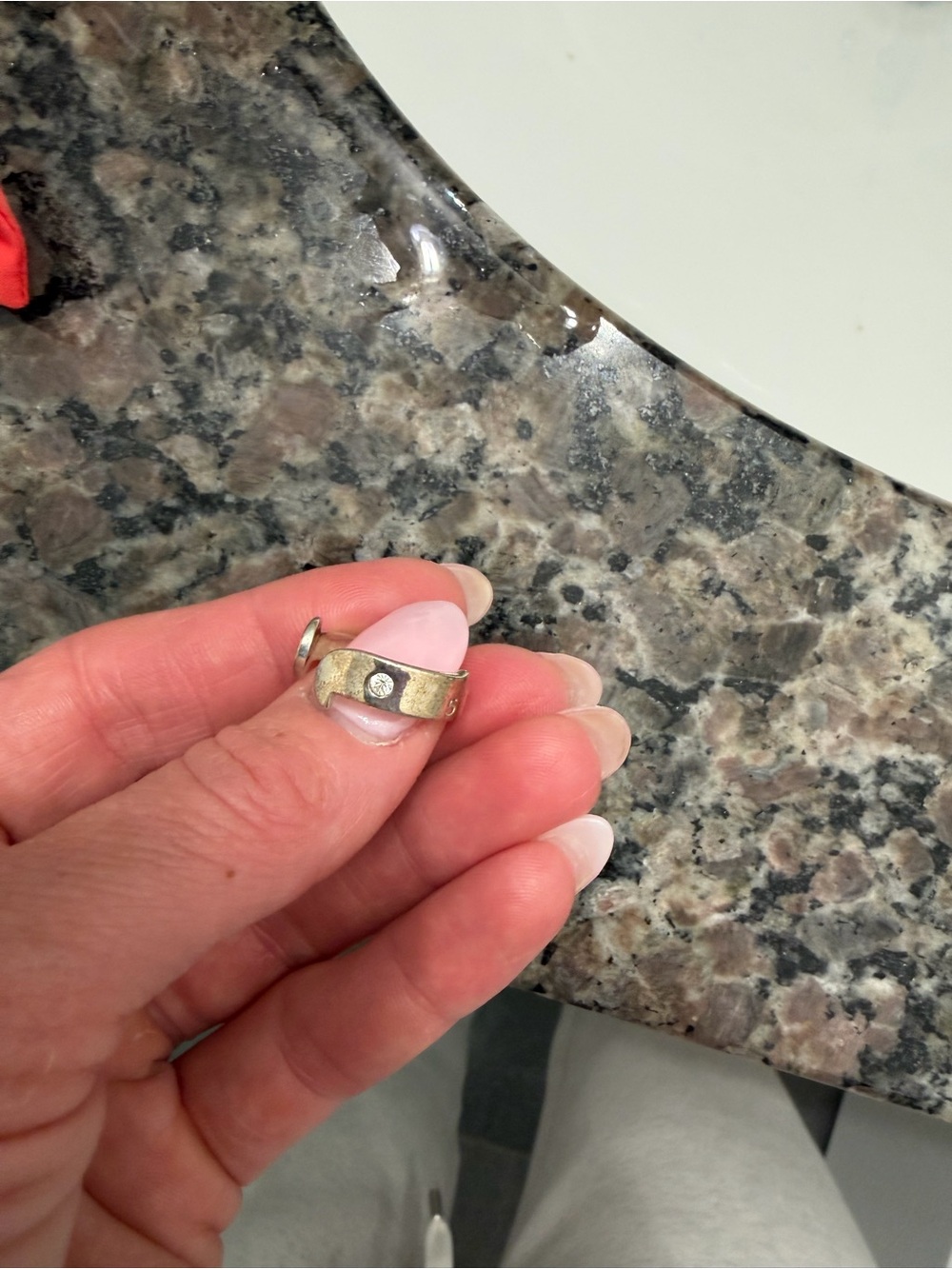 Perfect Catch Silver Ring- - Picture 2 of 4